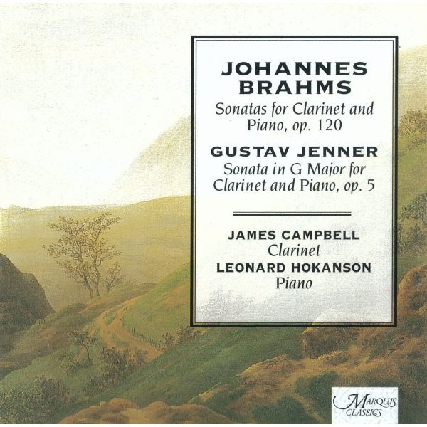 Brahms And Jenner : Clarinet Sonatas